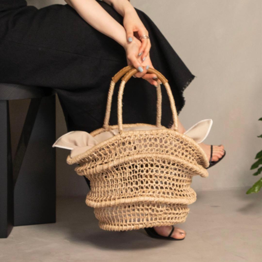 未使用 五明祐子 The Bagmati バグマティカゴバッグ