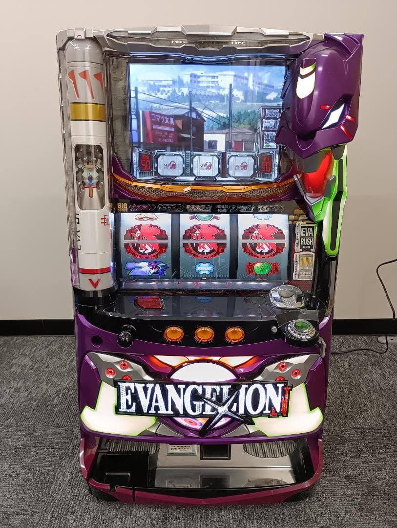 スロット実機　家庭用電源　エヴァンゲリオン ART　不要機　動作確認済み