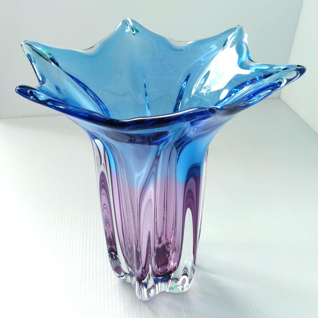 ムラーノ ガラス フラワーベース アンティーク 花瓶 花器 フラワースタンド