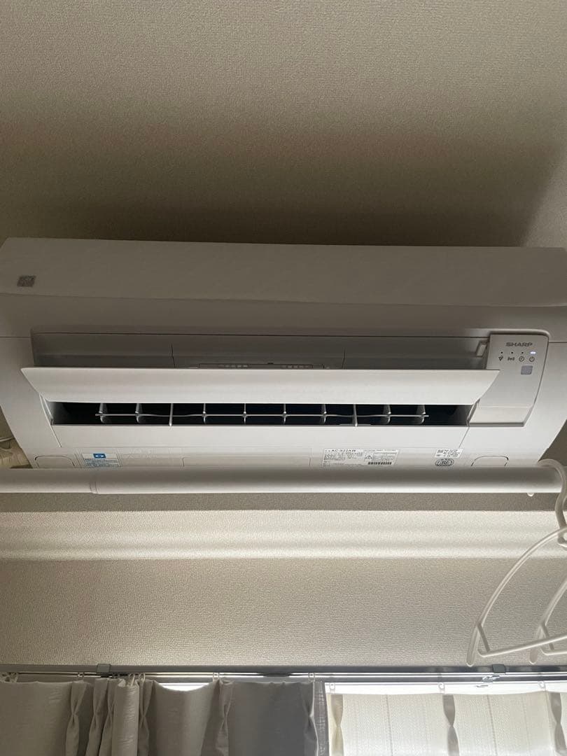 2024年製エアコン SHARP AC-S22AW 本体＆室外機