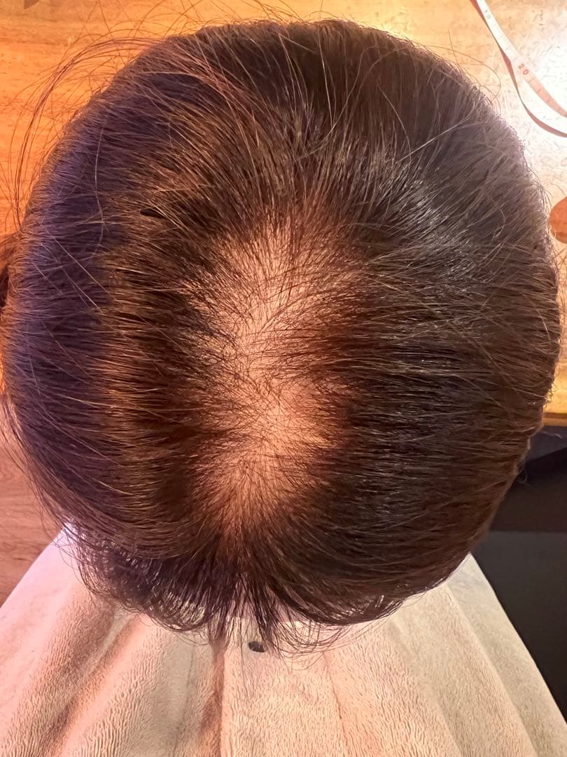 値下げOK!百合子ウィッグ☆FTレースタイプ45cm ナチュラルブラウン 医療用