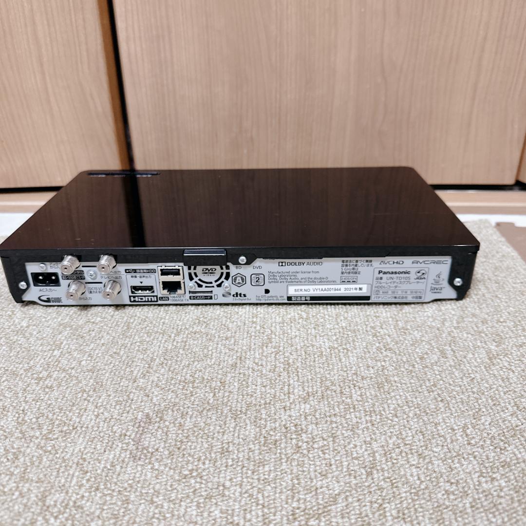 【美品】VIERA UN-15CTD10 15V型 ポータブルテレビ 地デジ