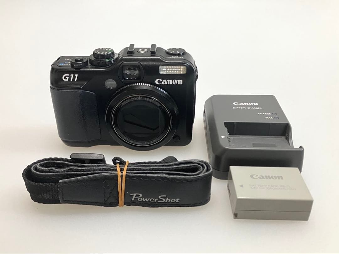 【ジャンク扱い】Canon PowerShot G11 バッテリー・充電器付き