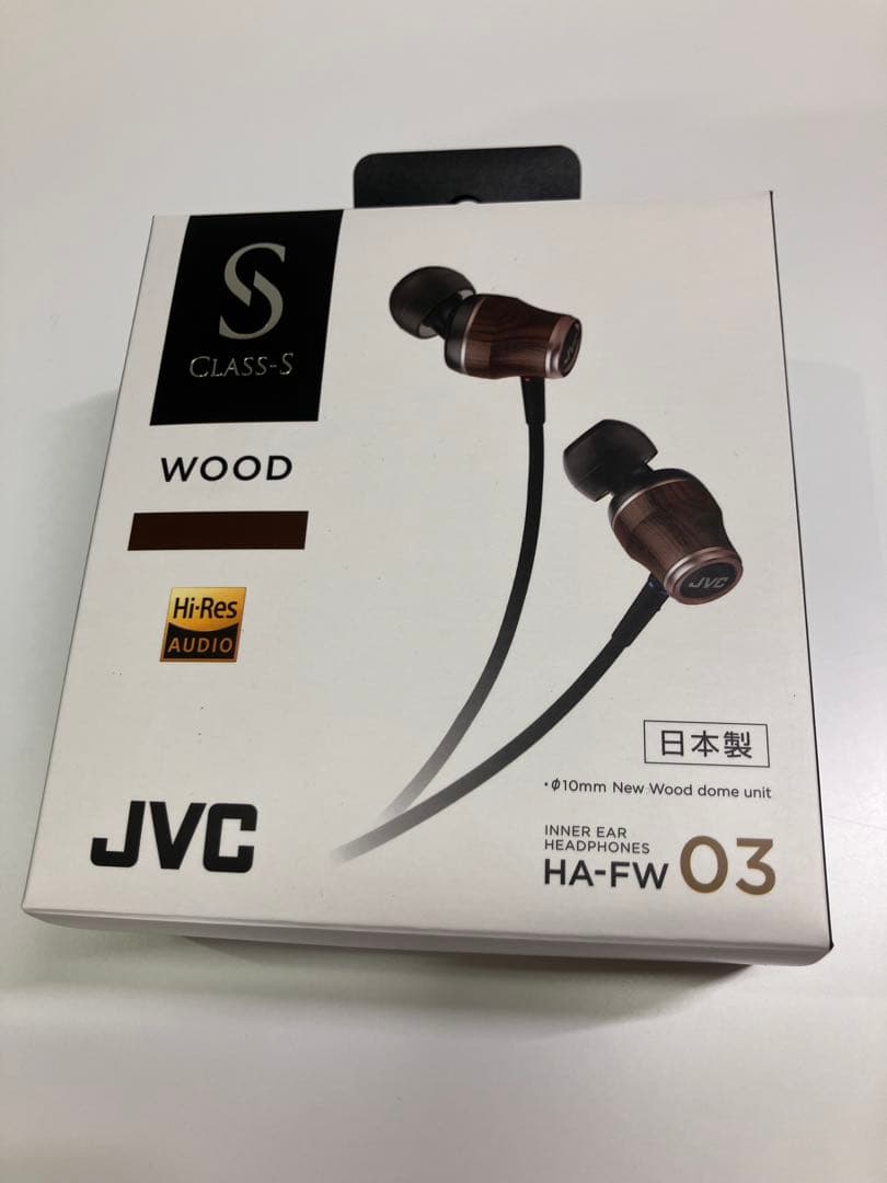 【即購入OK】 JVC HA-FW03 有線インナーイヤーヘッドフォン