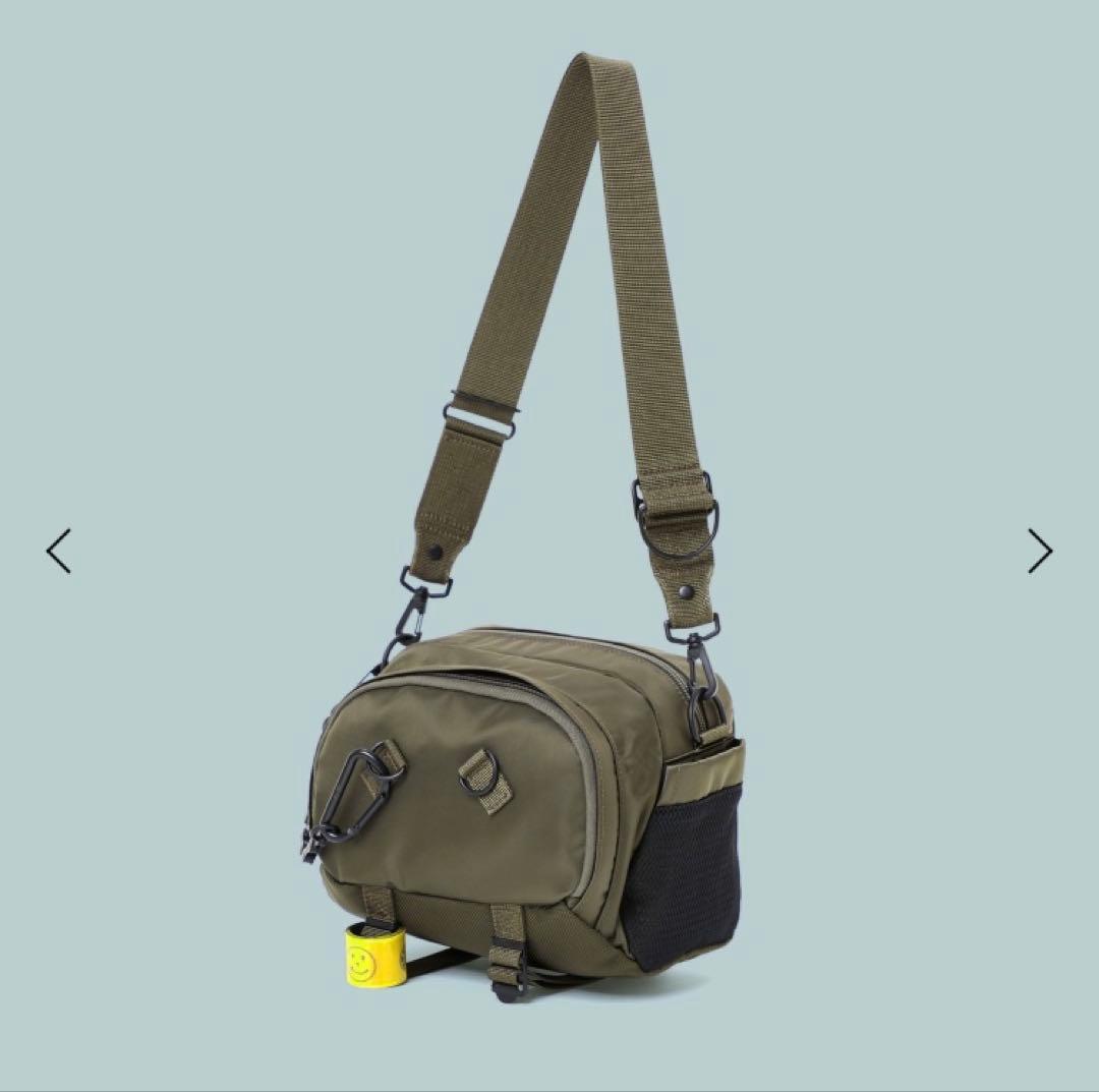 【極美品】POTR RIDE ライド ポーター ショルダー バッグ グラファイト