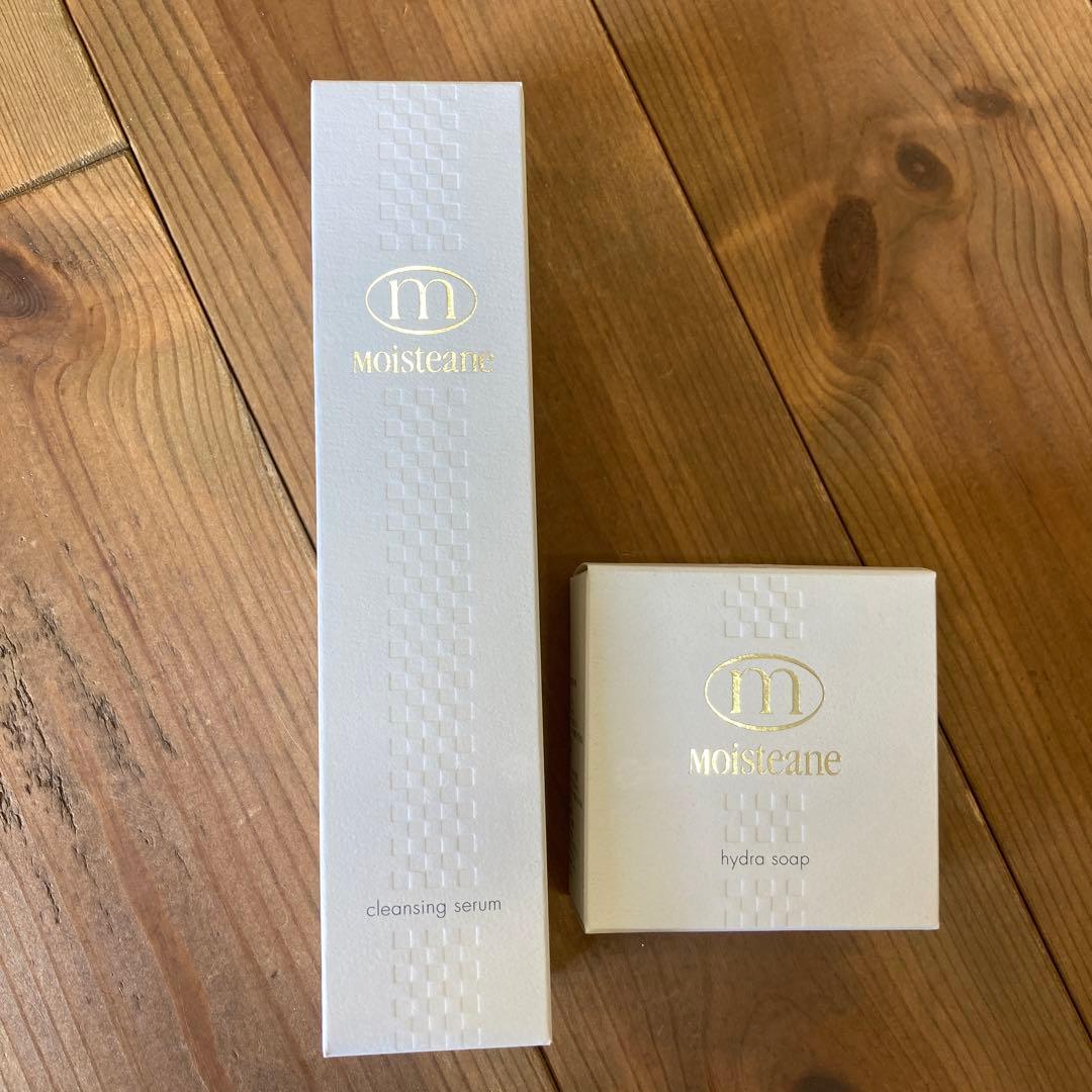 モイスティーヌ クレンジングセラム　ヒドラソープ専用ネット付き