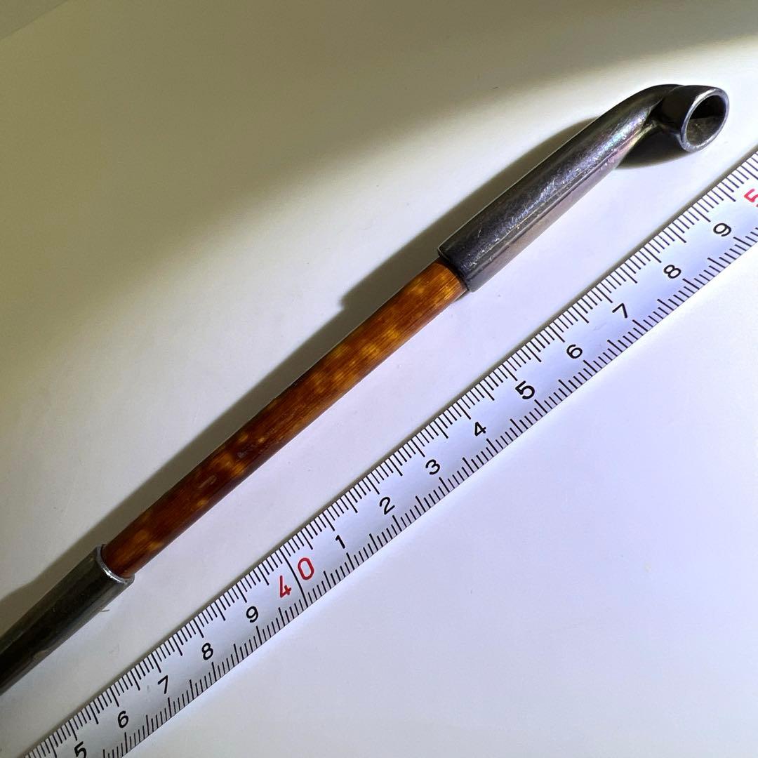 「銀」刻印　時代銀煙管　42g 東Y8-0108☆2Fタサチ