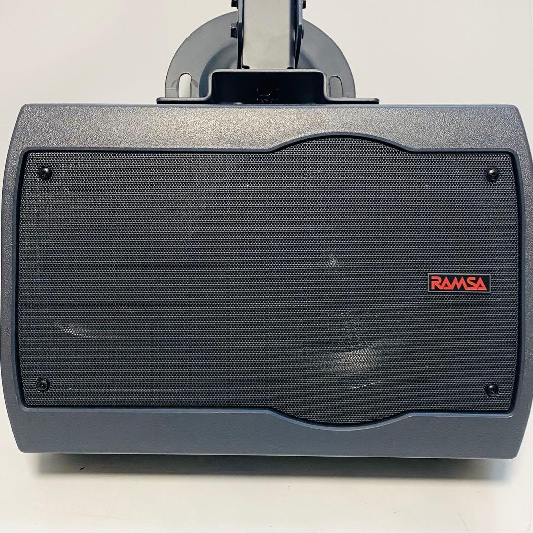 ブラケット付き RAMSA Panasonic スピーカー WS-AT80 2本