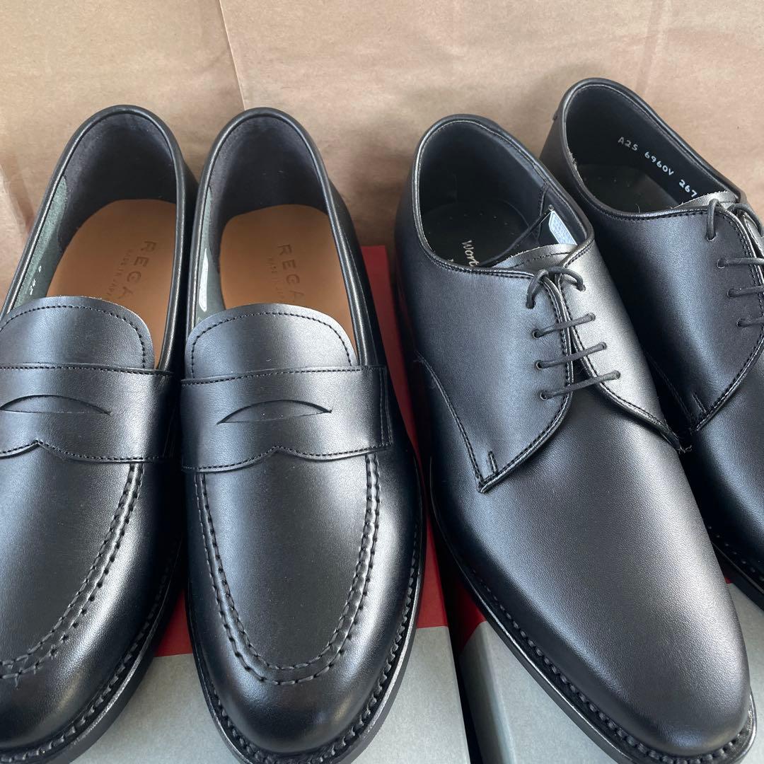 リーガル　12GL V267 ブラック　24CM 2足セット