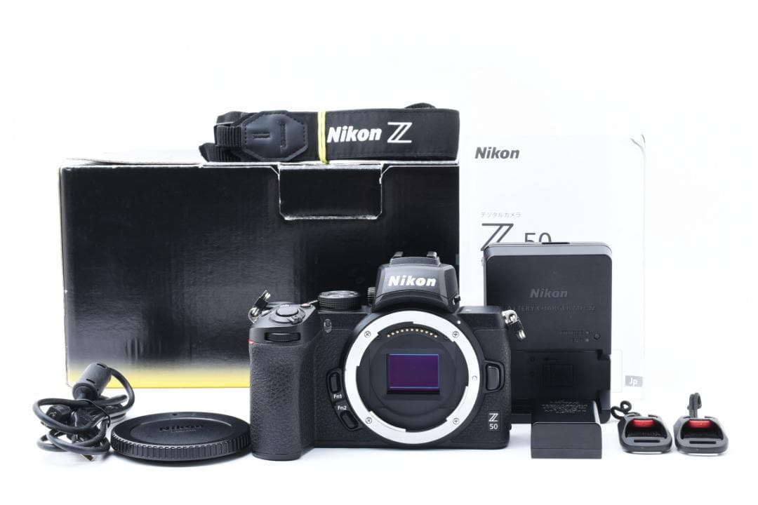 Nikon ニコン Z50 ボディ ショット数2,651 元箱 付属品 取説