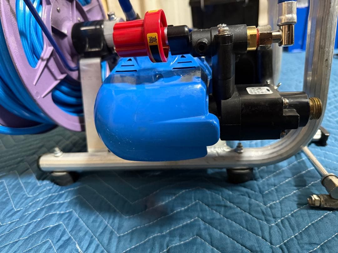 エアコン高圧洗浄機　丸山　リール