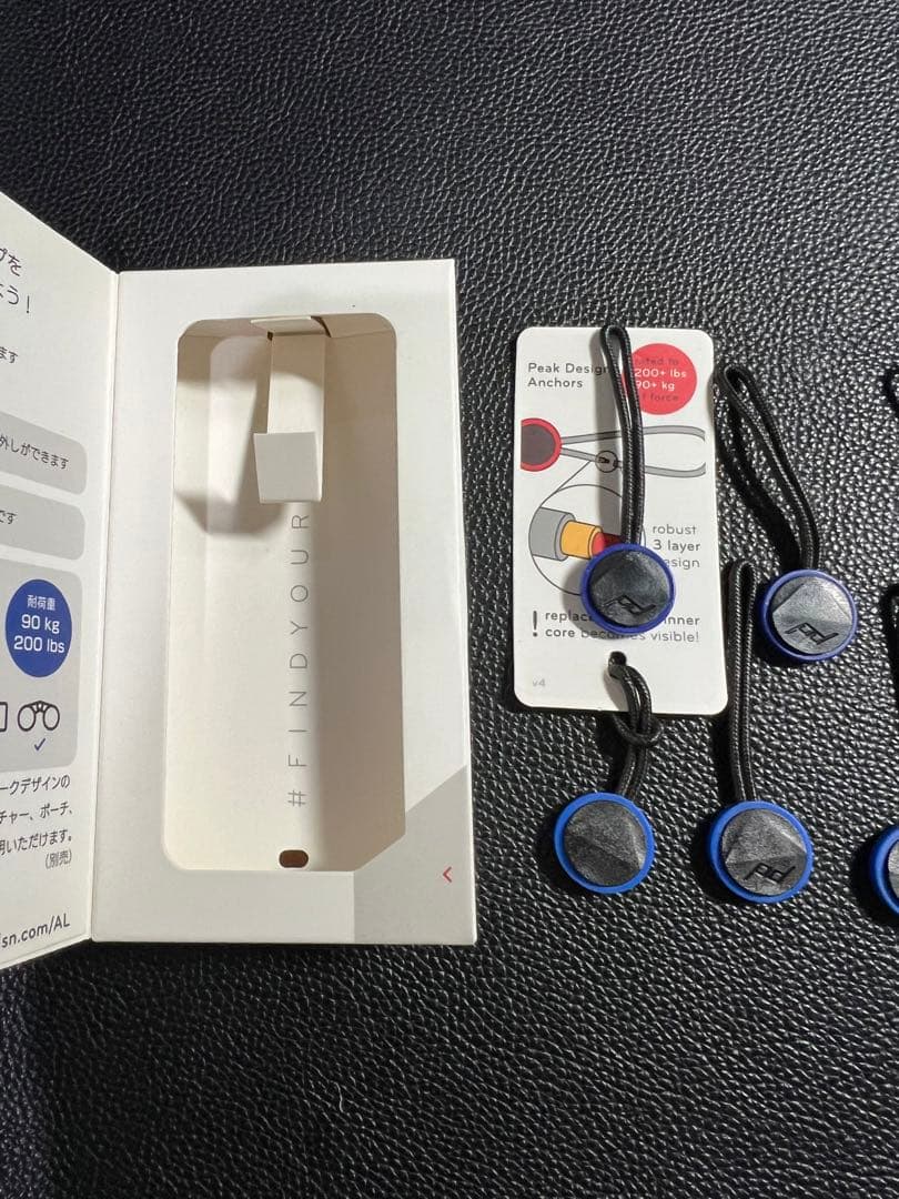 銀一　Zeiss Peak Design ピークデザイン　アンカー8個セット