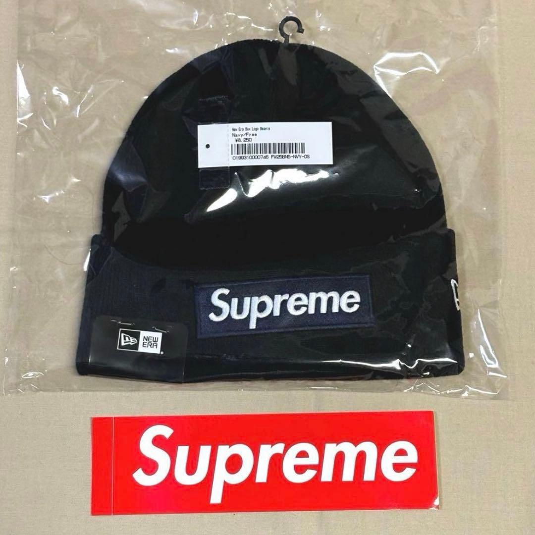 25FW Supreme New Era Box Logo Beanie 新品