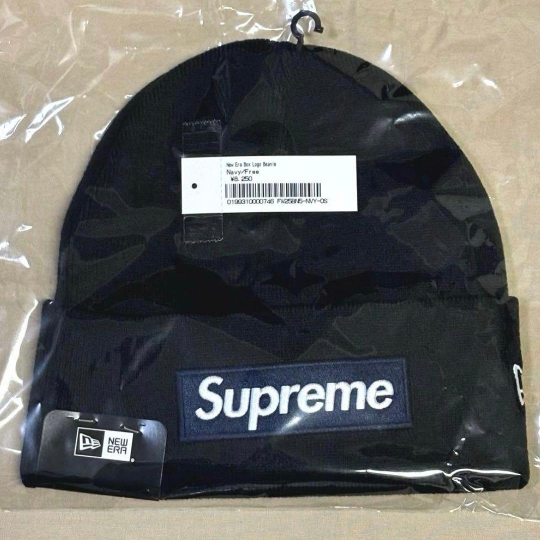 25FW Supreme New Era Box Logo Beanie 新品