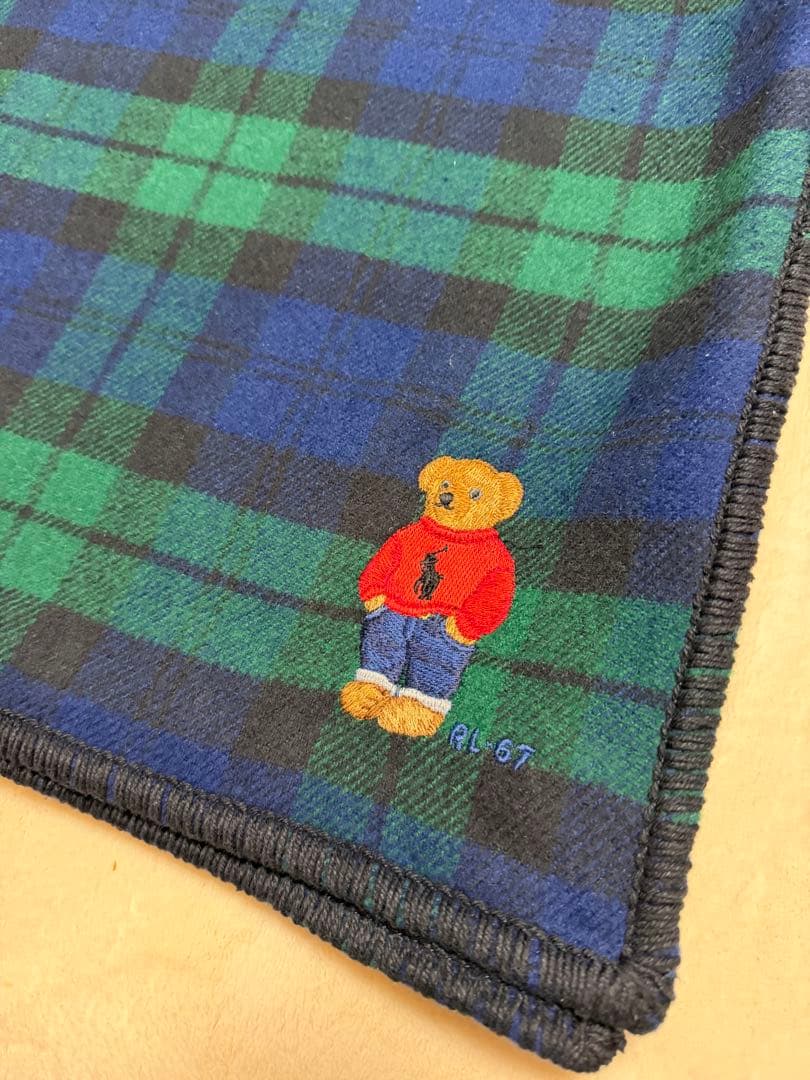 ポロラルフローレン綿ブランケット 毛布