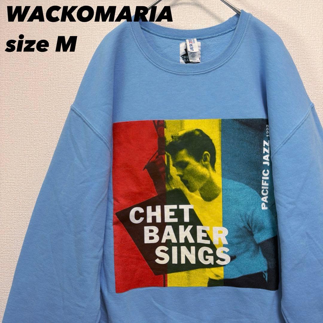【希少 入手困難】ワコマリア CHETBAKERSINGS プリントトレーナー