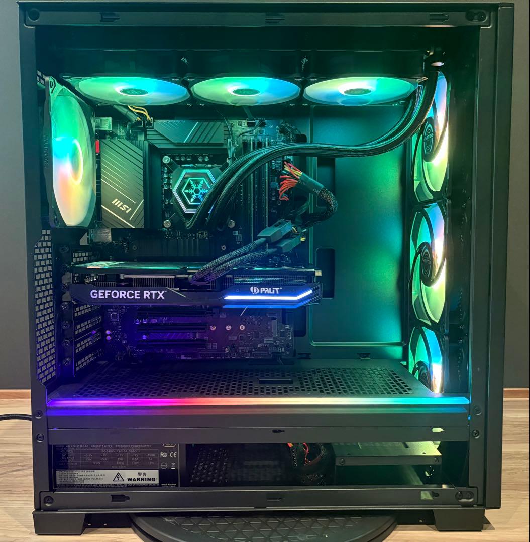 SSD1TB追加　RTX4070super ゲーミングpc i7 14700F