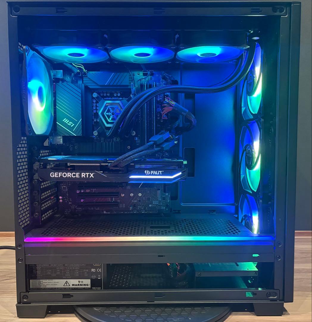 SSD1TB追加　RTX4070super ゲーミングpc i7 14700F