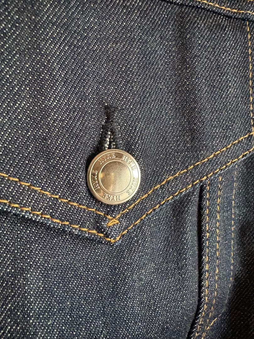 HYKE ハイク デニムジャケット BIG FIT