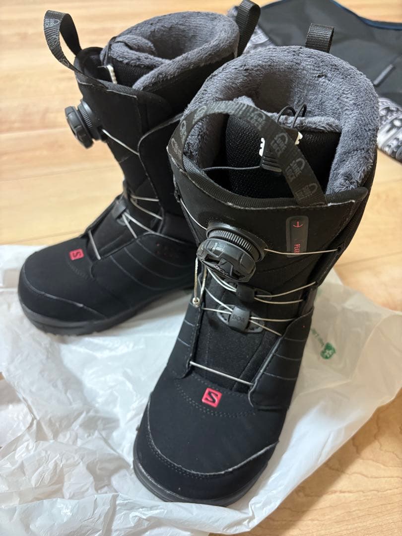 Salomon Silver 女性用スノーボードブーツ ブラック