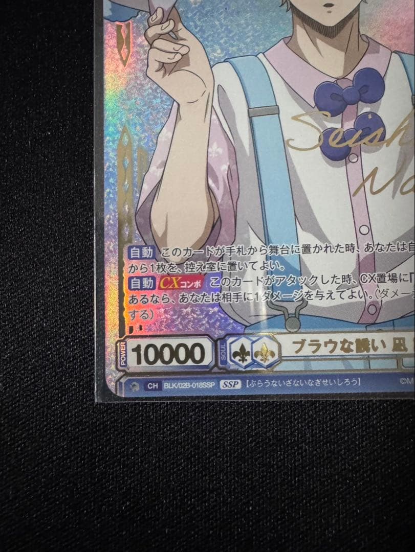 ブルーロック　ブルロ　ヴァイスシュヴァルツブラウ 凪誠士郎　SSP