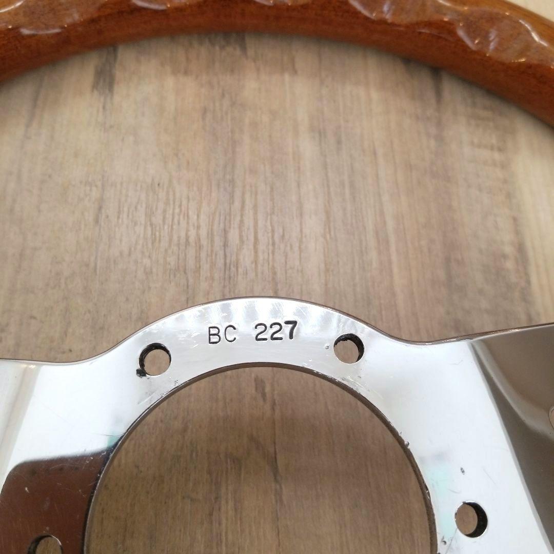 NARDI★ナルディクラシックウッドポリッシュステアリング/FET当時物　33Φ