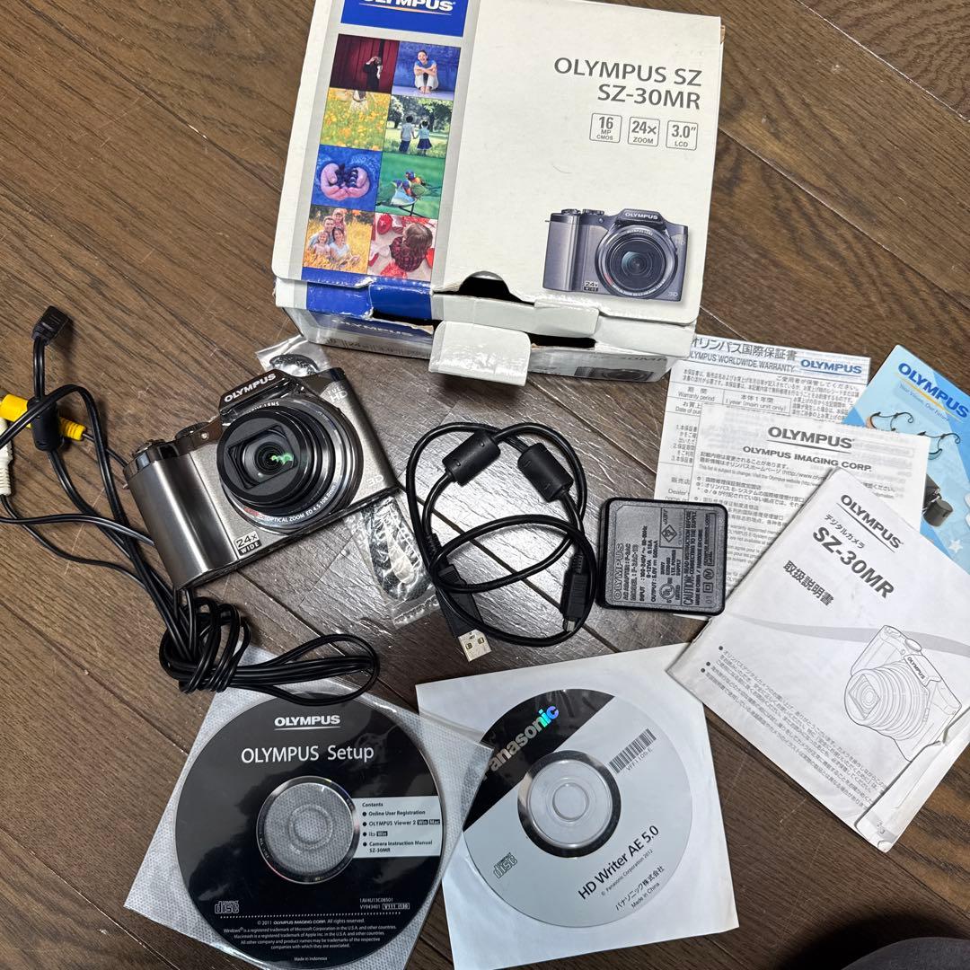 【OLYMPUS SZ-30MR】 動作OK 保証書完備 / 16gbカード付