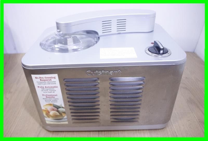 ◆クイジナート コンプレッサー付アイスクリームメーカー ICE-50BC