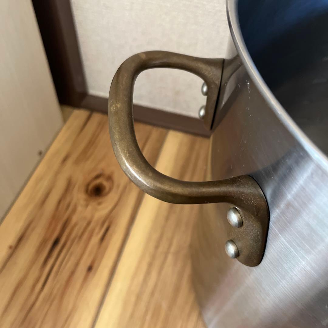 中尾アルミ製作所KINGDENJ 寸胴鍋　セット　20ℓ 15ℓ IH ガス