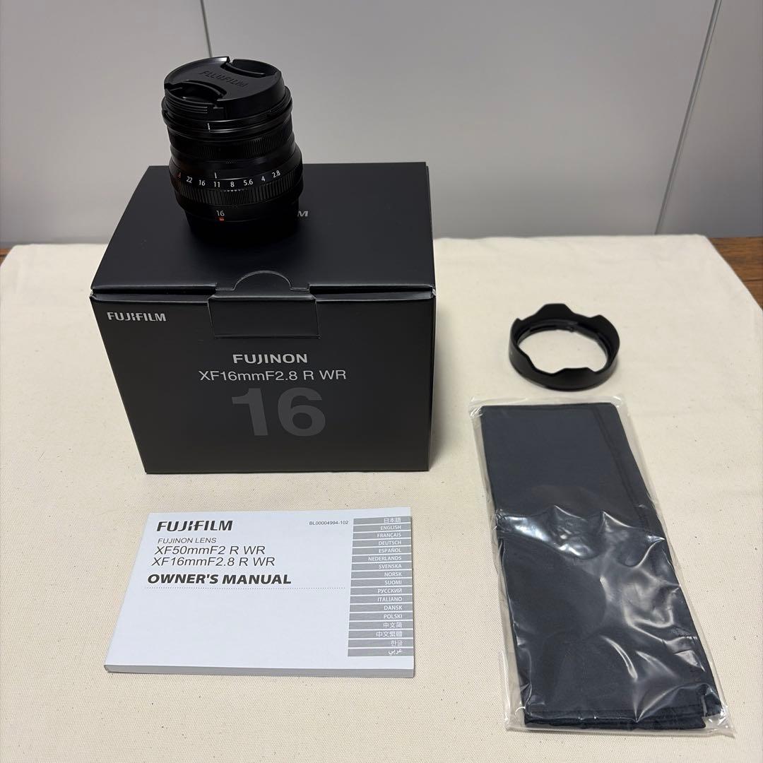 レンズ(単焦点) FUJINON XF16mm F2.8 R WR