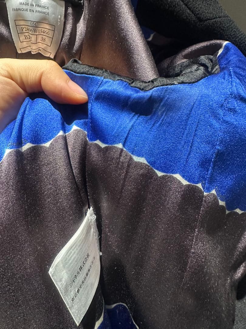 希少シャネル ココマーク 05C ウール ジャケット 38