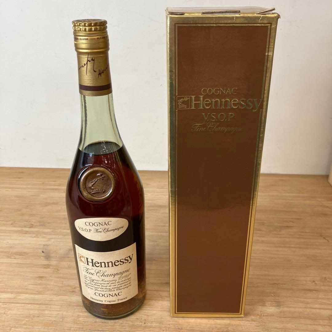 700mlブランデー ヘネシーV.S.O.P グリーンボトル 未開栓