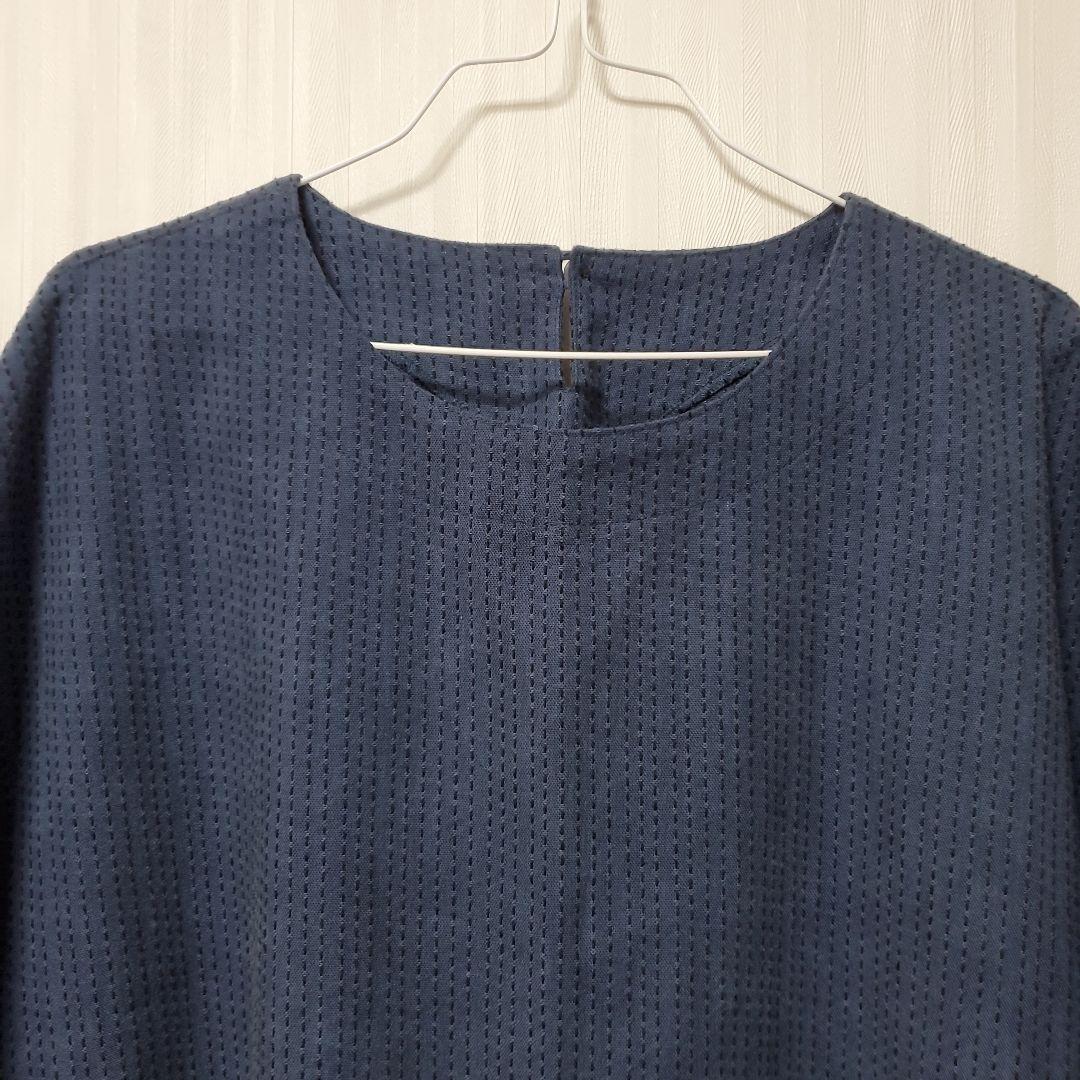 前田屋　プチママン　チュニック刺子　群言堂