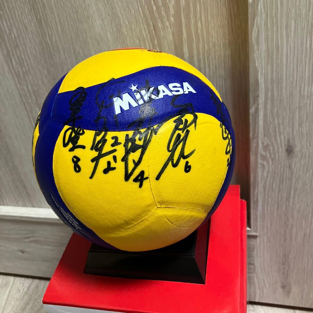 バレーボールNECレッドロケッツサインボール