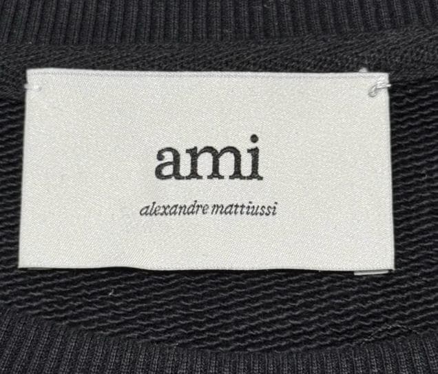 Ami Paris メンズ トップストレーナースウェット M 黒