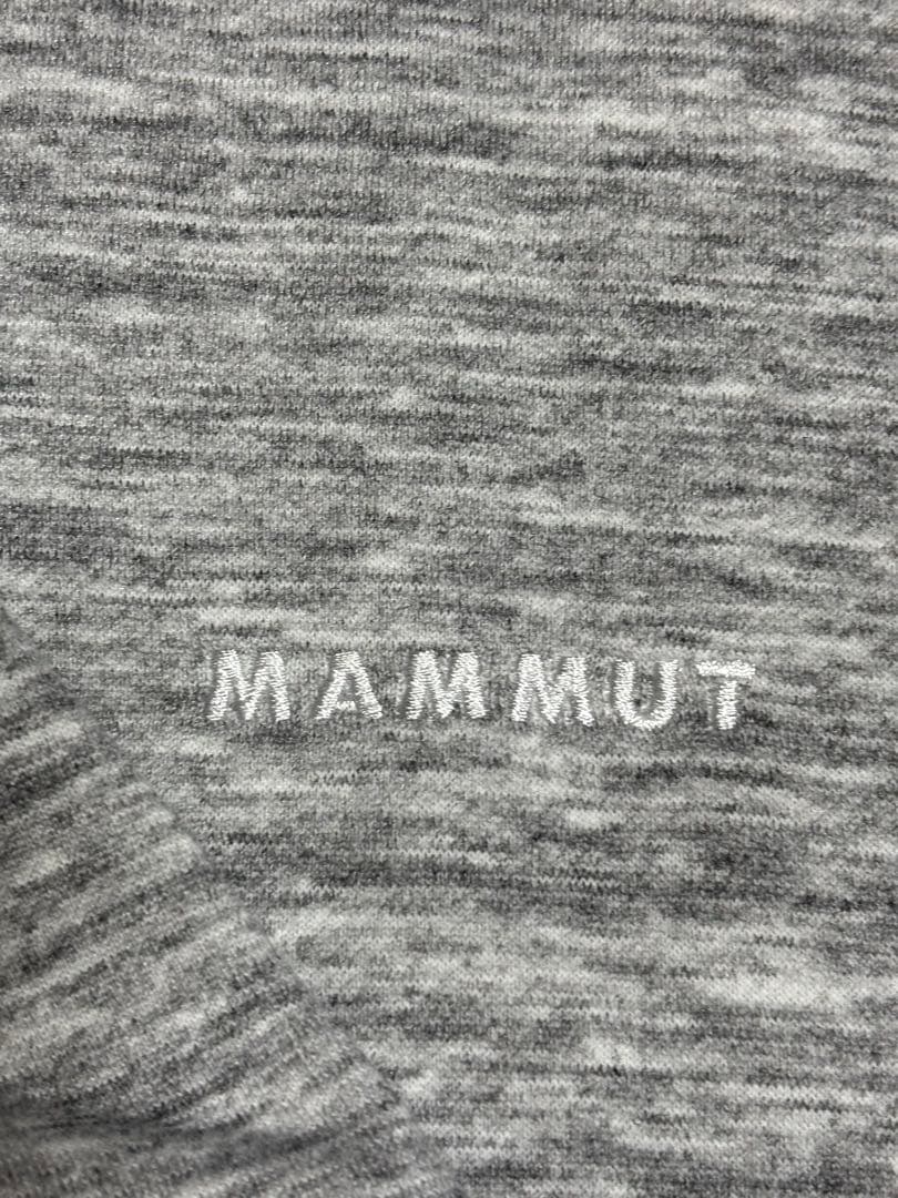 【美品】MAMMUT エッセンシャルミッドレイヤークルーネック　日本サイズL