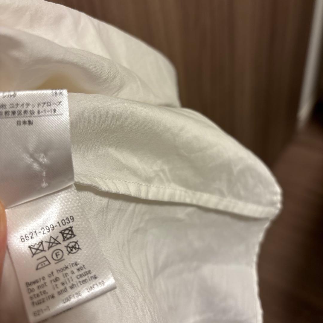 Drawer 22AW コットンシルクブラウス ホワイト eclat掲載