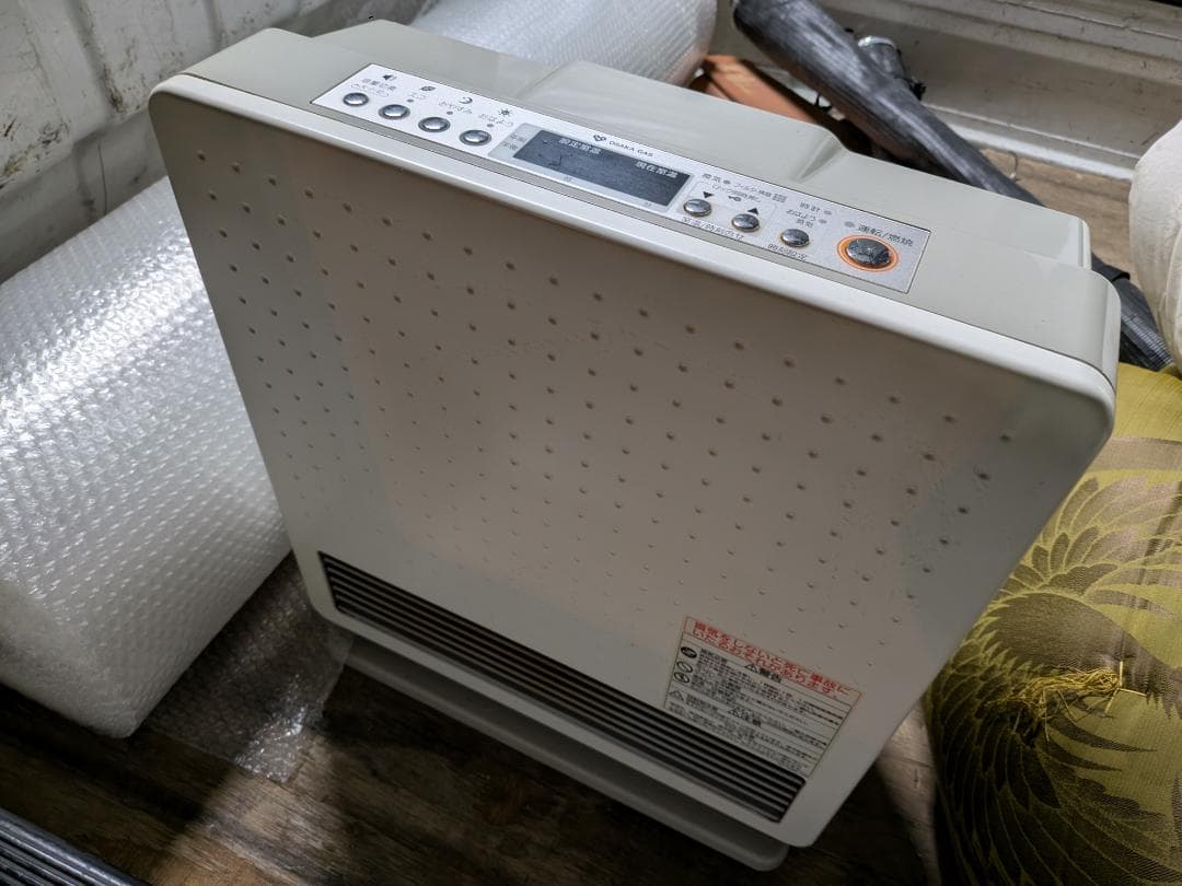 送料無料 格安 大阪ガス リンナイ ガスファンヒーター RC-H4003N-1