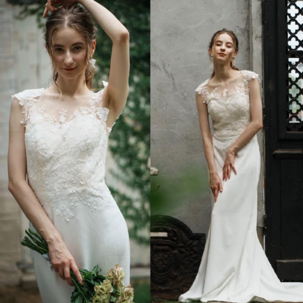 【値下げしました】ウェディングドレス ホワイト