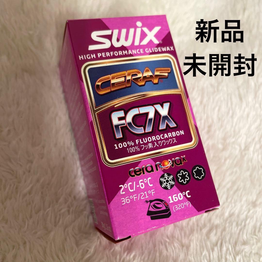 Swix CERAF FC7X 100% フッ素入りワックス グライドワックス