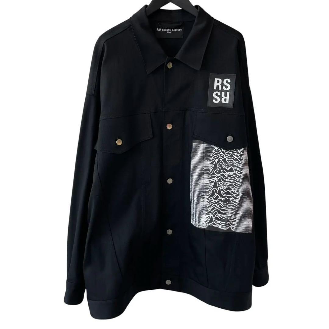 ラフシモンズ ARCHIVE REDUX グラフィックパッチデニムジャケット