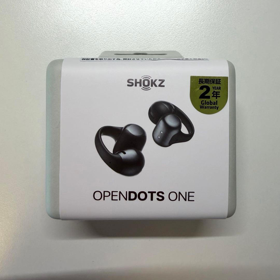 新品未開封：SHOKZ OPEN DOTS ONE ブラック