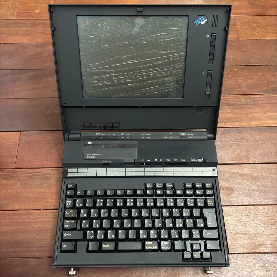 【ジャンク品】IBM ThinkPad 550 BJ キヤノンプリンター搭載
