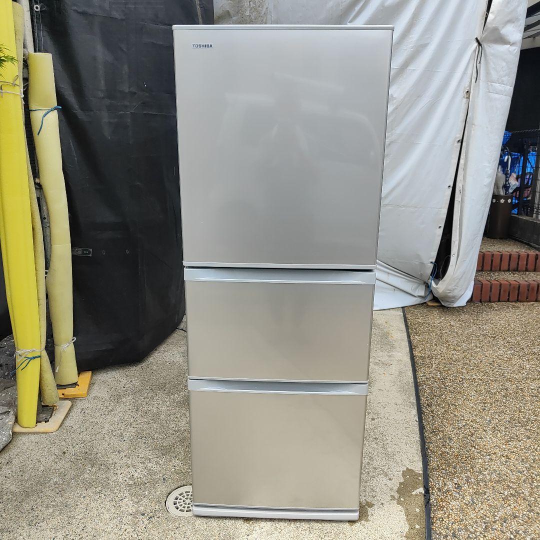 【東芝 3ドア 340リットル冷蔵庫 GR-H34S】福岡県より