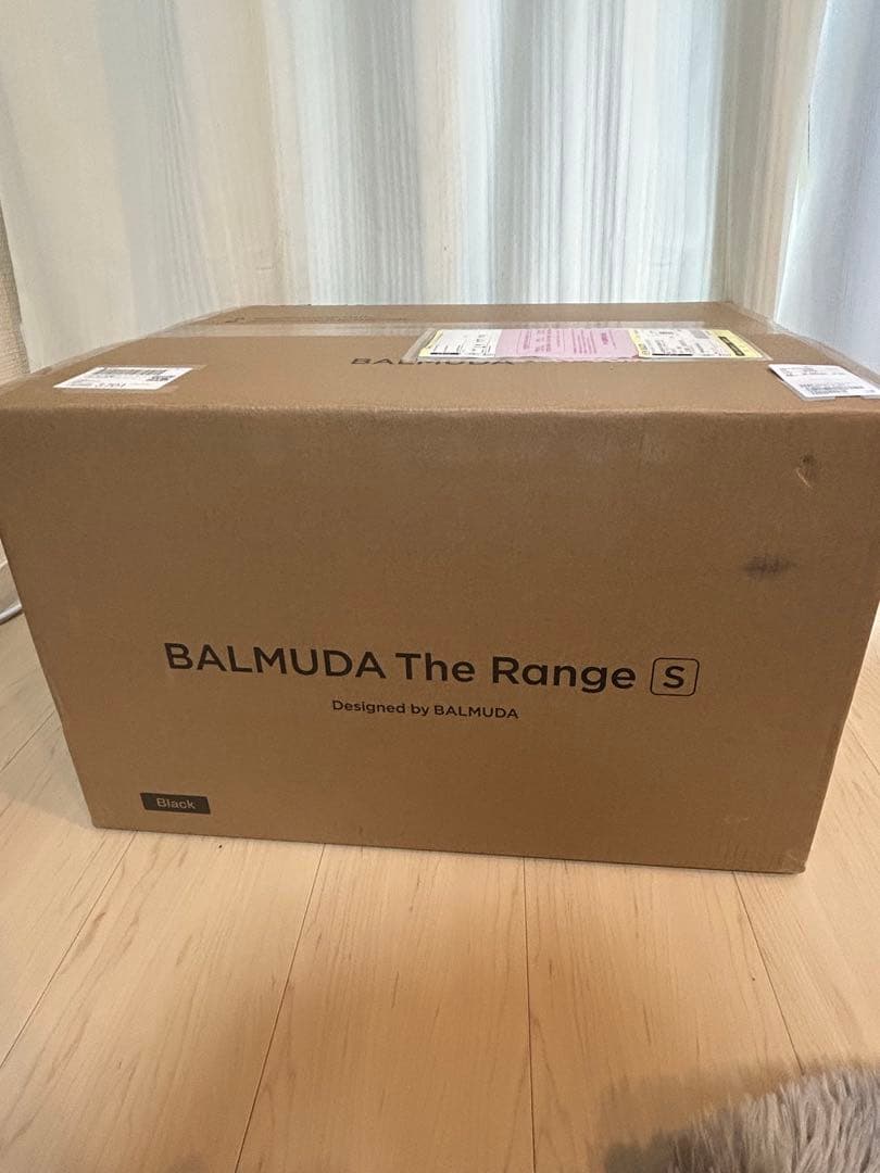 新品未使用品 BALMUDA The Range S black