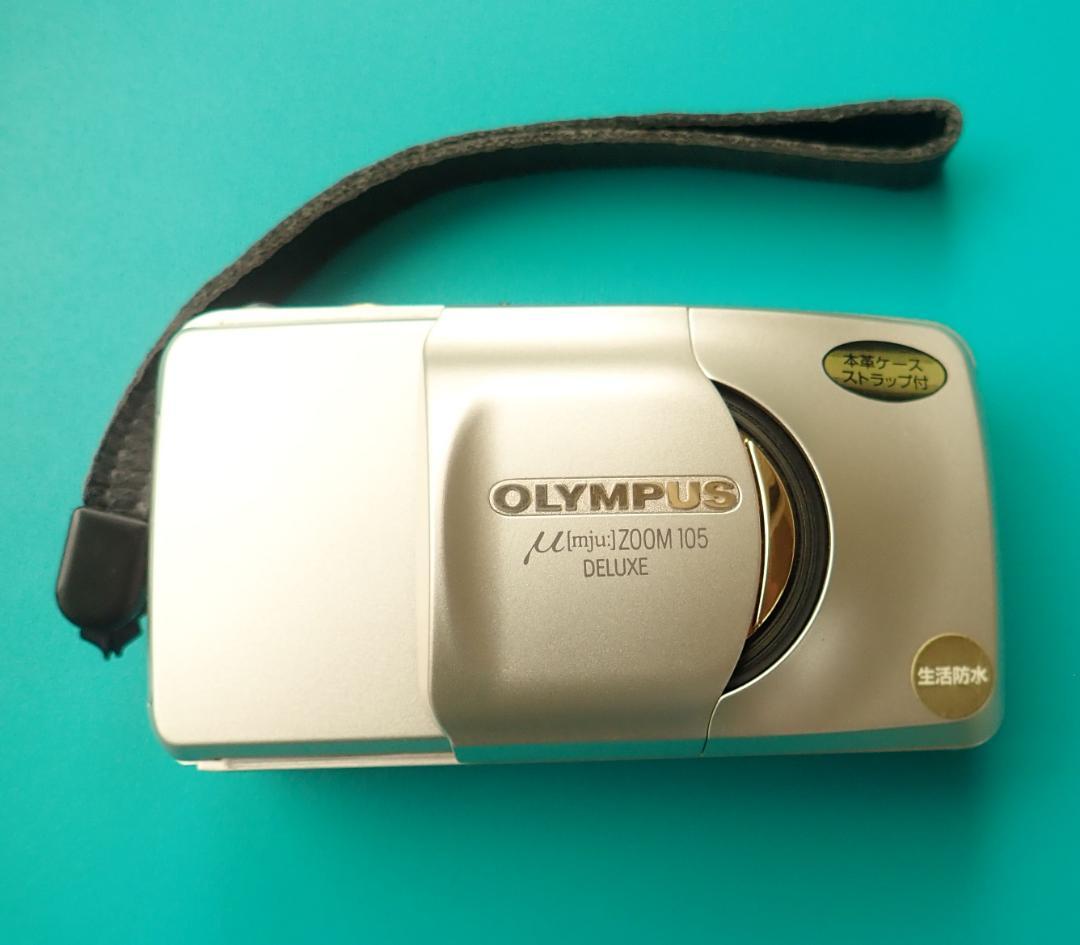 OLYMPUS μ ZOOM 105 DELUXE 防水コンパクトカメラ