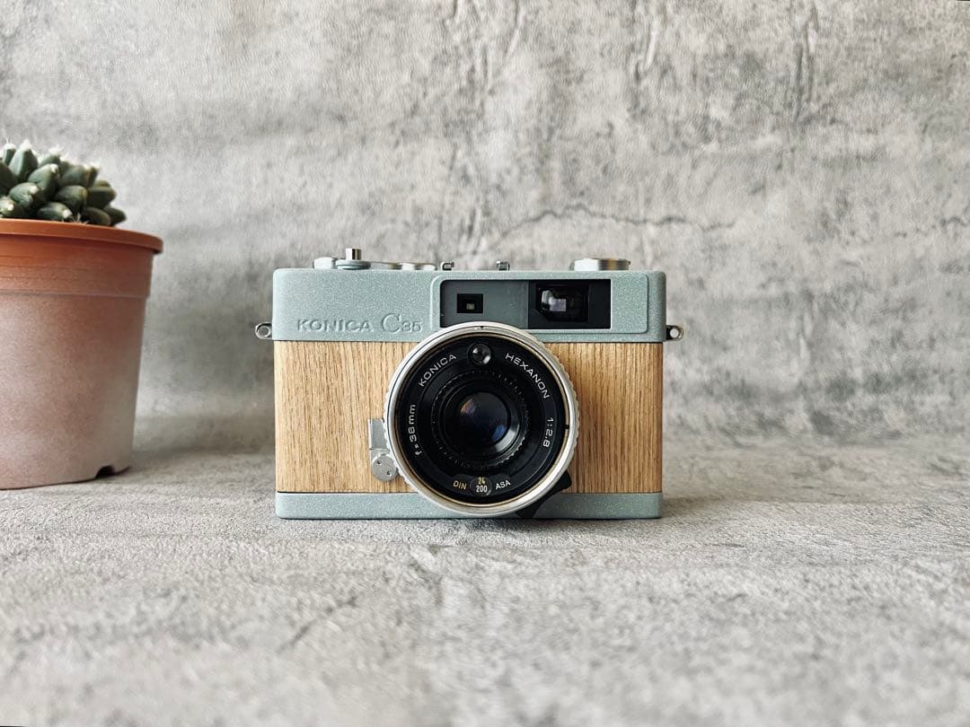 (修理＆カスタマイズ済)KONICA C35