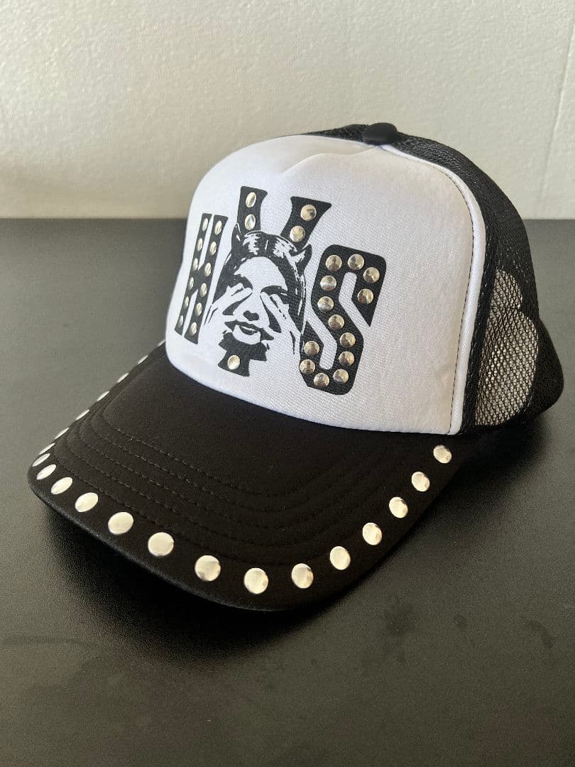 【新品未使用】ヒステリックグラマー　スタッズメッシュキャップ -17