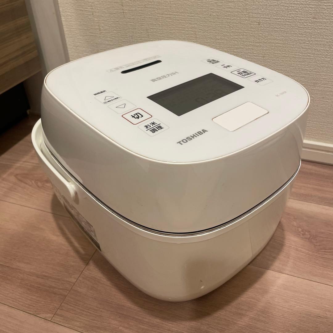 東芝 TOSHIBA 真空圧力IHジャー炊飯器 RC-10VSP 5.5合炊き