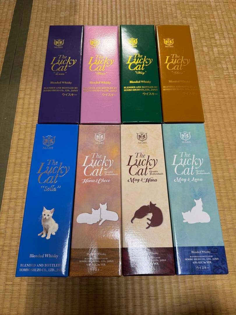 MARS The Lucky Cat ウイスキー 8本セット